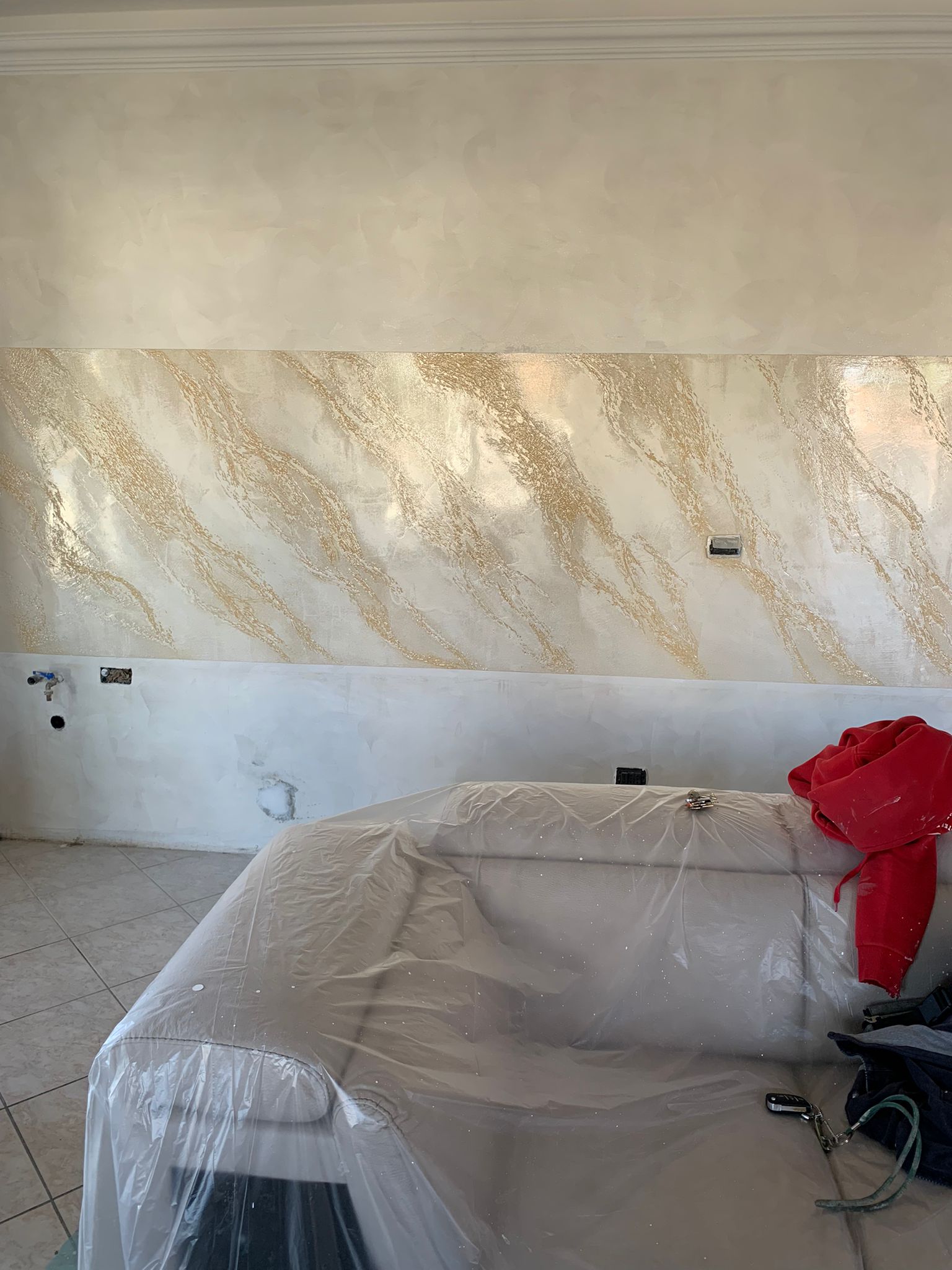 Decorazione d'interni a Torino realizzata da Shus Decorazioni — lavoro 16
