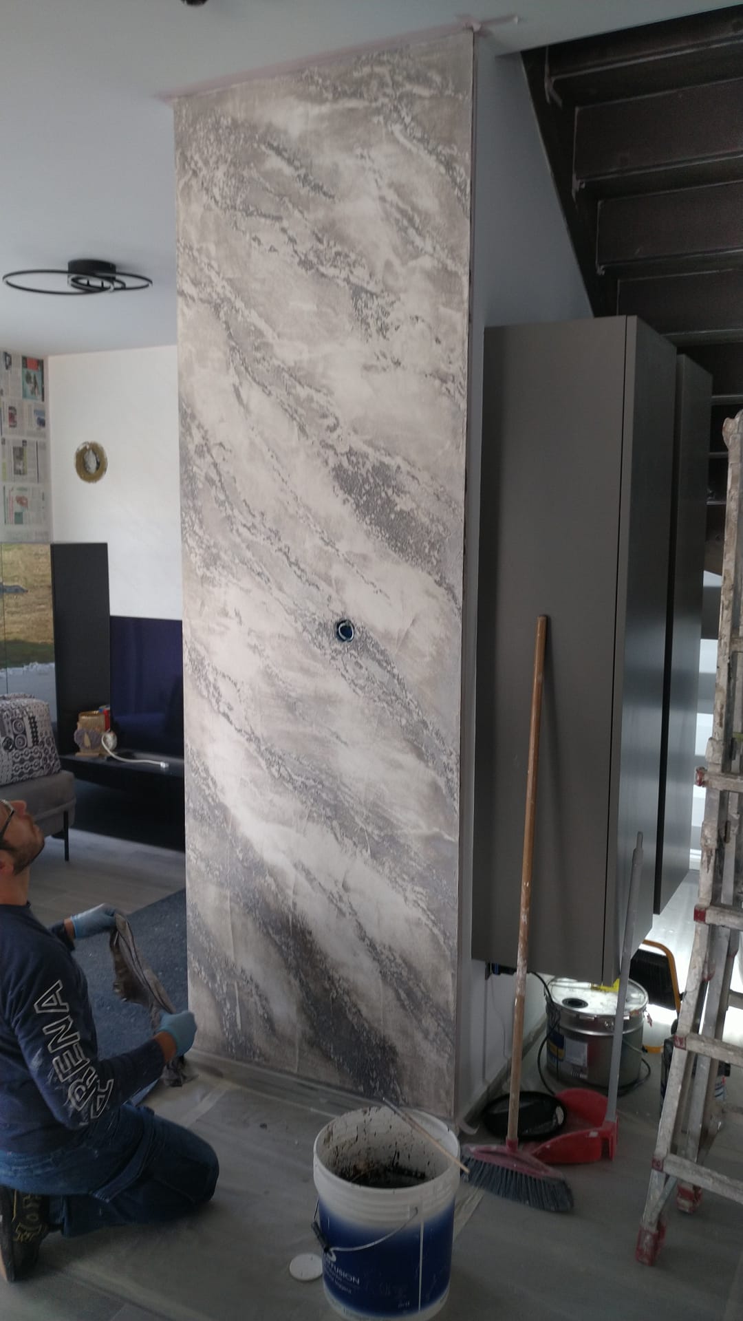 Decorazione d'interni a Torino realizzata da Shus Decorazioni — lavoro 19